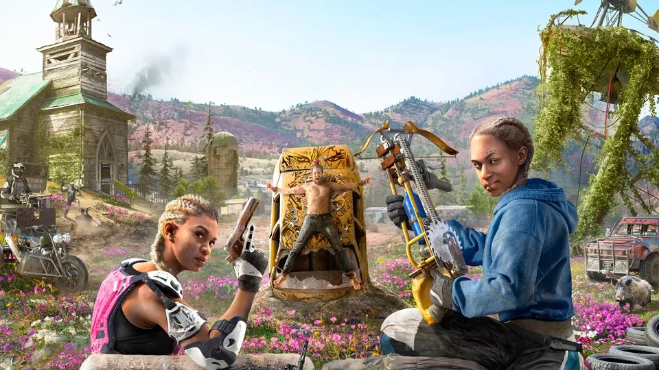 Far Cry New Dawn, Split-Screen Multiplayer, Xbox One X Enhanced
