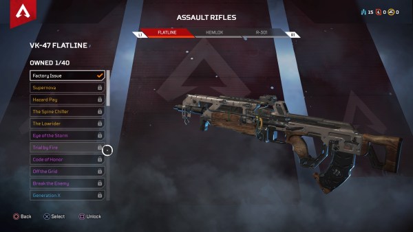 how to get new weapon skins in Apex Legends
