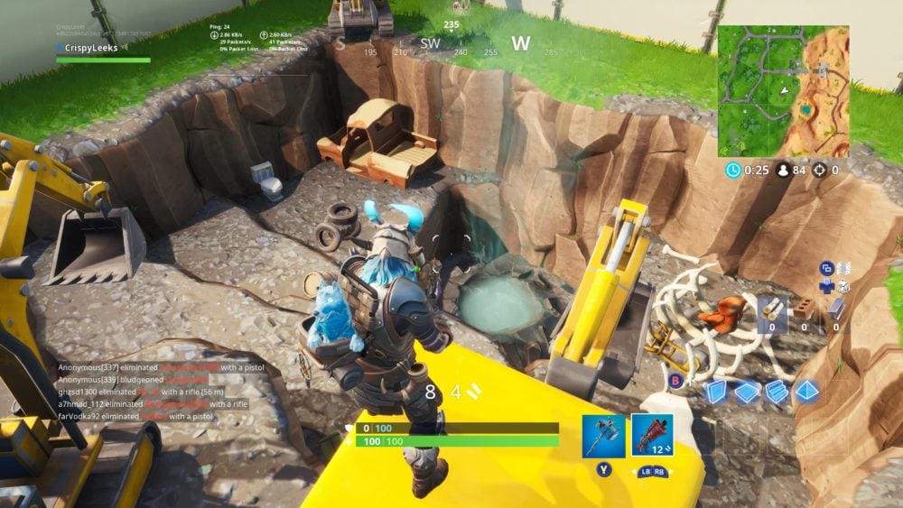 fortnite excavation site - fortnite dig site locations