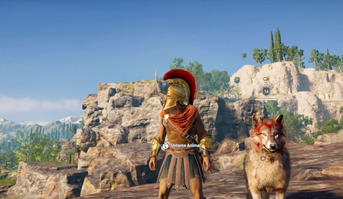 Assassin's Creed Odyssey, Pet the Dog