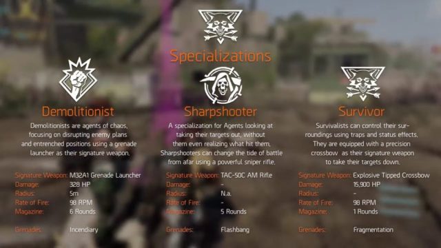 specializations