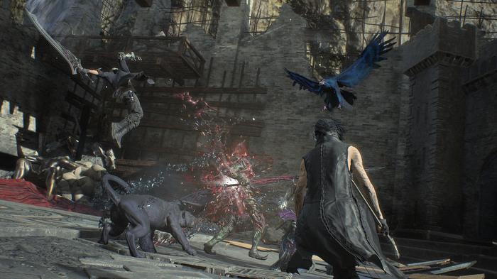 Devil May Cry 5, V, Familiars, Griffon, Shadow, revive, stalemate