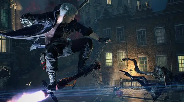 Devil May Cry 5, how to ride punch line
