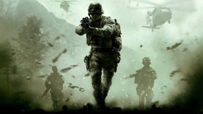 Call of duty modern warfare remastered ps4 4 deals player split screen