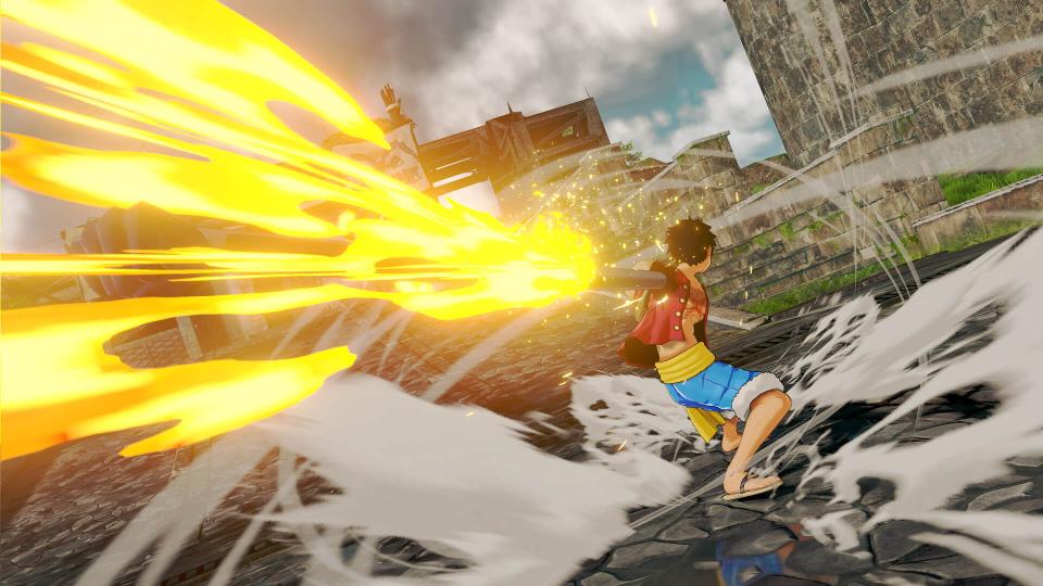one piece world seeker, gum gum bazooka, how to use, how to learn, skill, luffy