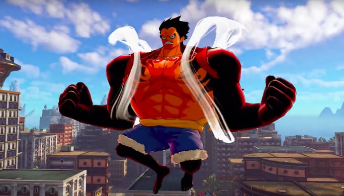 one piece luffy gear fourth