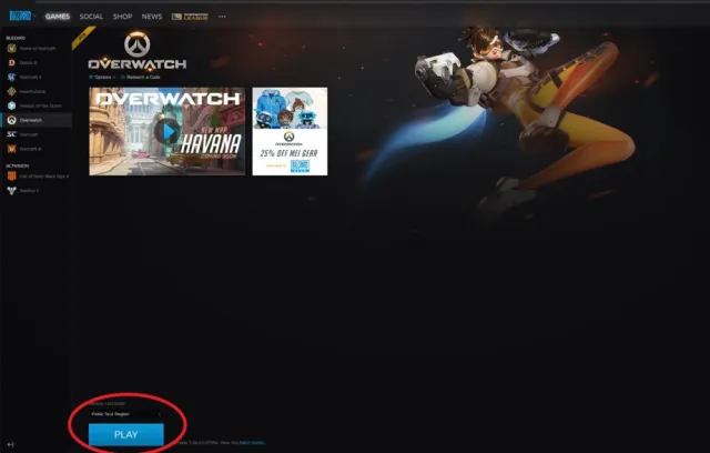 Overwatch PTR launcher how to use guide