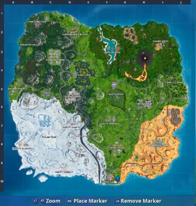 where to visit stone pig in fortnite