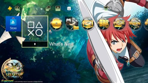 Ys Memories of Celceta Kai PS4 Theme