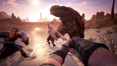 conan exiles, thick leather
