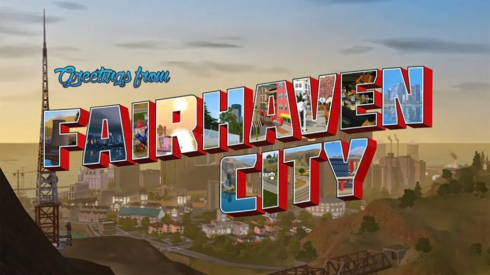 fairhaven city, the sims 3, best custom worlds
