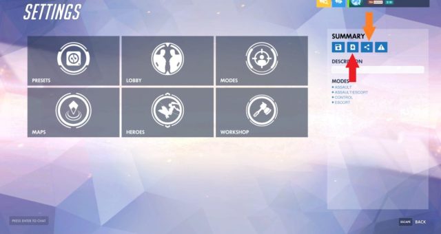 Overwatch Workshop share codes guide PTR