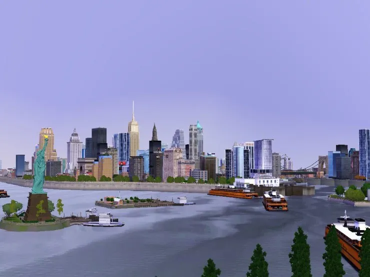the sims 3 best worlds, new york city