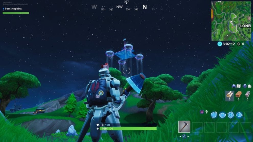 Fortnite, sky platforms