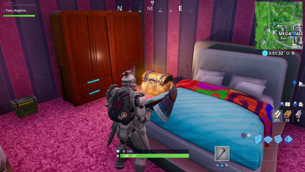 Fortnite Season 9 Mega Mall Chest Spawn Locations