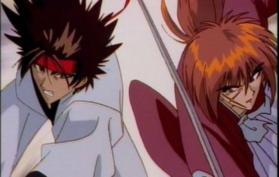 Kenshin and Sanosuke (Rurouni Kenshin)