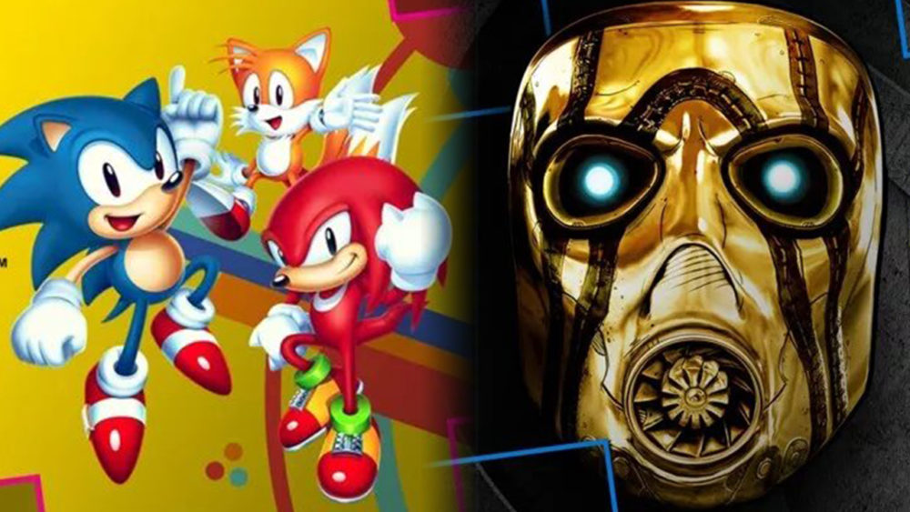 The June PlayStation Plus Games Are Sonic Mania and Borderlands