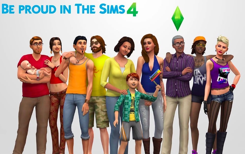 the sims 4, games where you can be gay