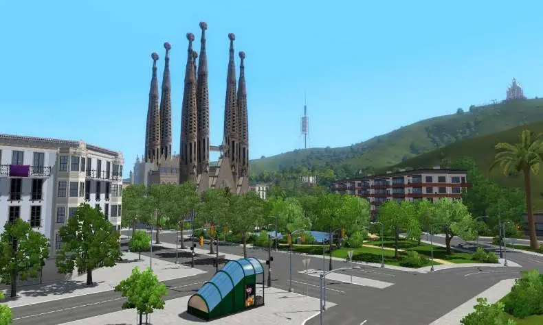barcelona, the sims 3 custom worlds