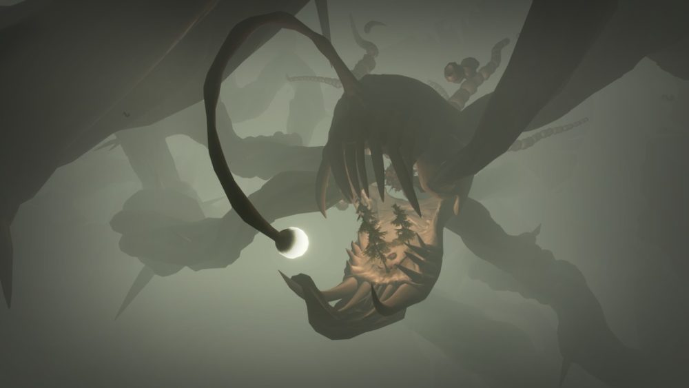 how to avoid get past anglerfish in outer wilds