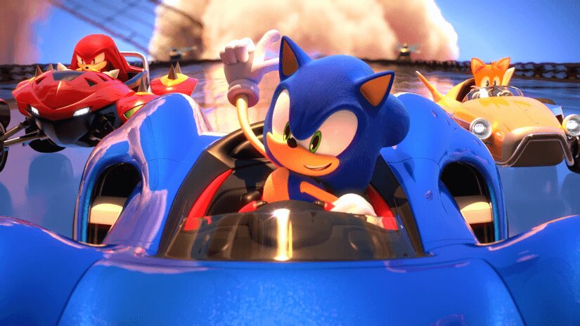 team sonic racing, charge, boost, start of race, countdown