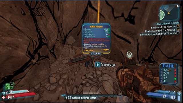 Borderlands 2: How to Get M2828 Thompson & Its Perks
