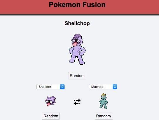 pokefusion, pokemon fusion, machop, shellder