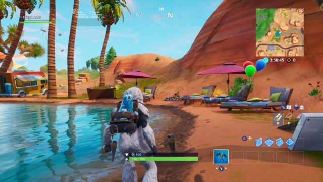 Fortnite beach party locations