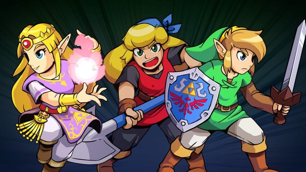 Cadence of Hyrule, multiplayer, nintendo switch, second person, nintendo switch