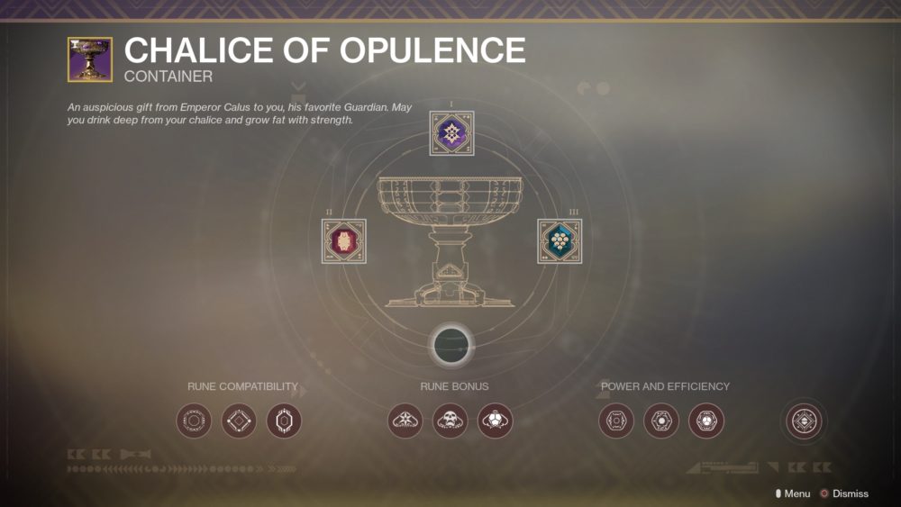 how to get runes, chalice of opulence, upgrade
