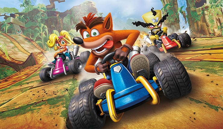 how long crash team racing nitro fueled is and how many tracks there are