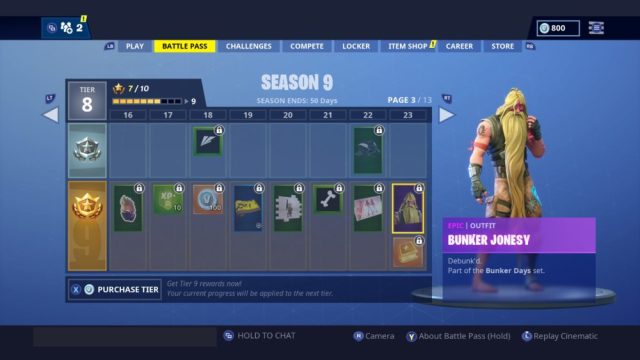 how to get bunker jonesy outfit in Fortnite