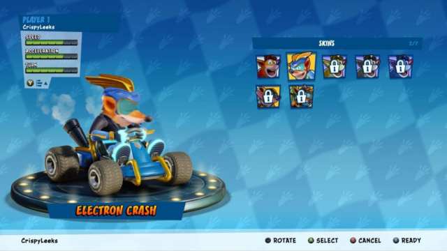 how to get electro skin preorder dlc in crash team racing nitro fueled