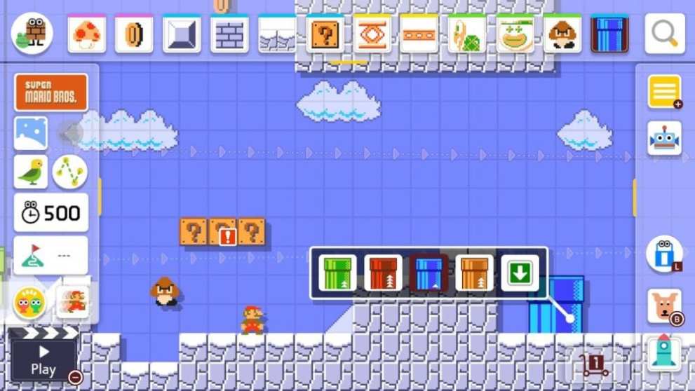 super mario maker 2, secret rooms