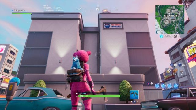 where the insurance building is in Fortnite