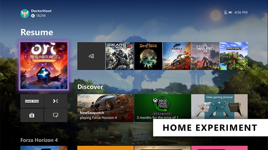 Xbox One Home