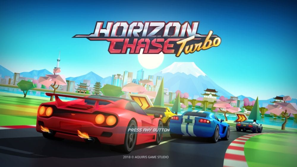 Horizon Chase Turbo, splitscreen multiplayer