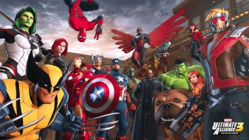 marvel ultimate alliance 3, supported controllers