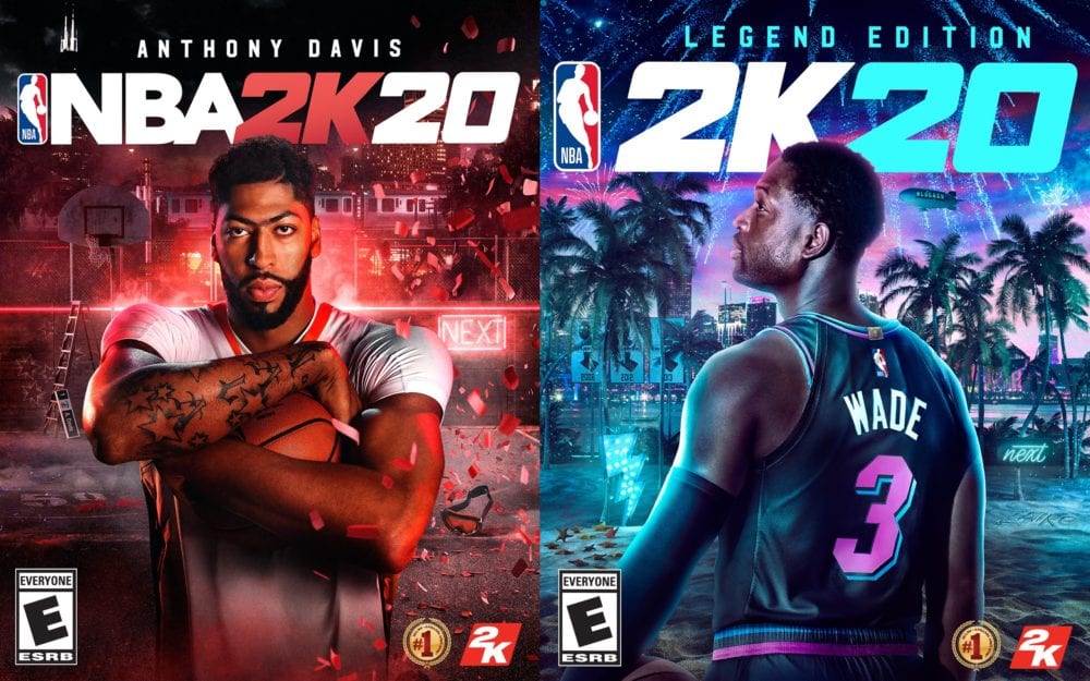 Nba 2k20 To Crown Anthony Davis And Dwayne Wade As This Year S Cover Stars