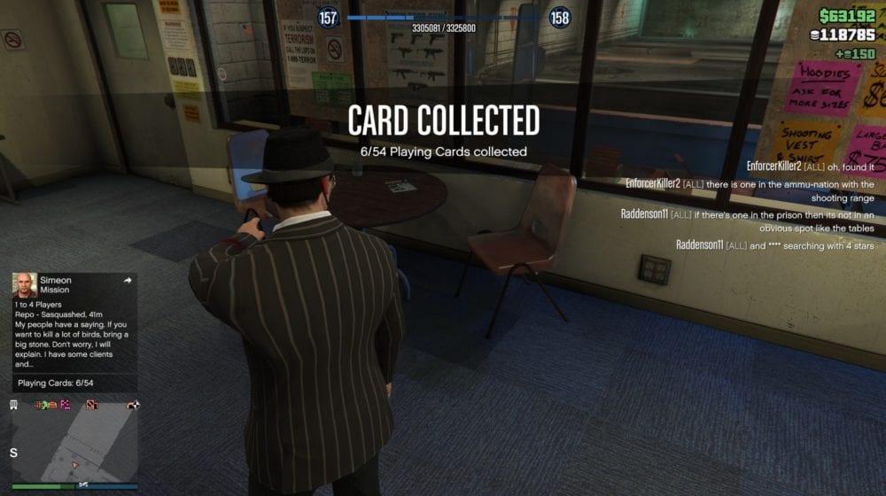 gta playing card locations