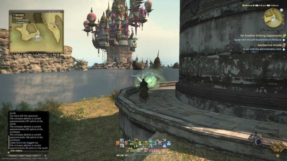 all aether currents, ffxiv, shadowbringers, locations