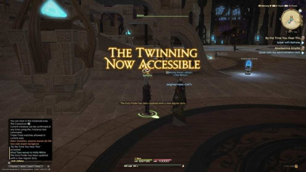 how to unlock, twinning, 80 dungeon, ffxiv