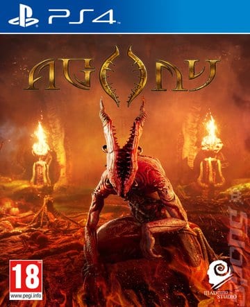 agony box art