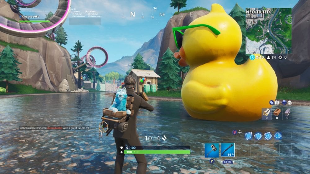 fortnite huge rubber duck