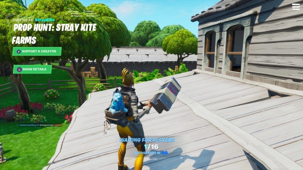 Fortnite: How to Play Prop Hunt (Island Code) - Twinfinite