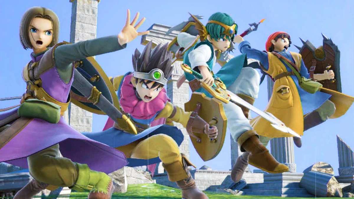 smash bros ultimate, dragon quest, hero, how to play, tips