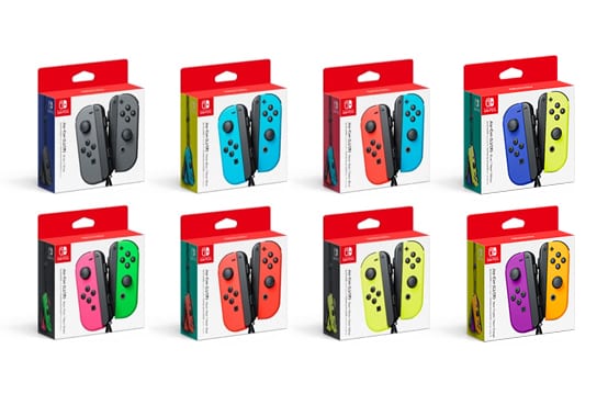 5 joycon colors we want to see next