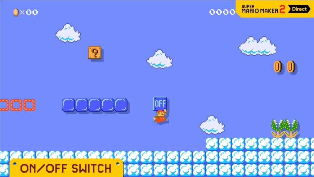 Super Mario Maker 2: How to Use On Off Switch - Twinfinite
