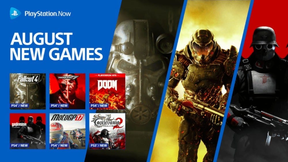 Fallout 4 Doom And More Join Playstation Now Library In August