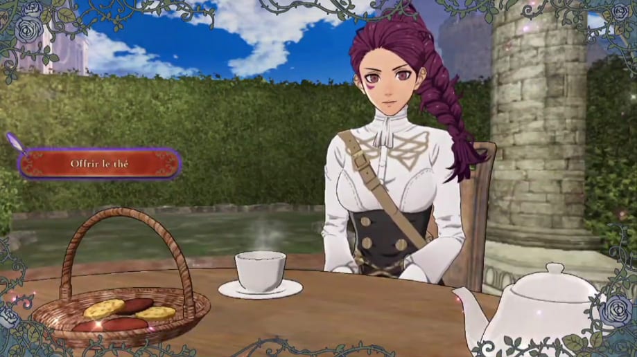fire emblem three houses, tea party, how to